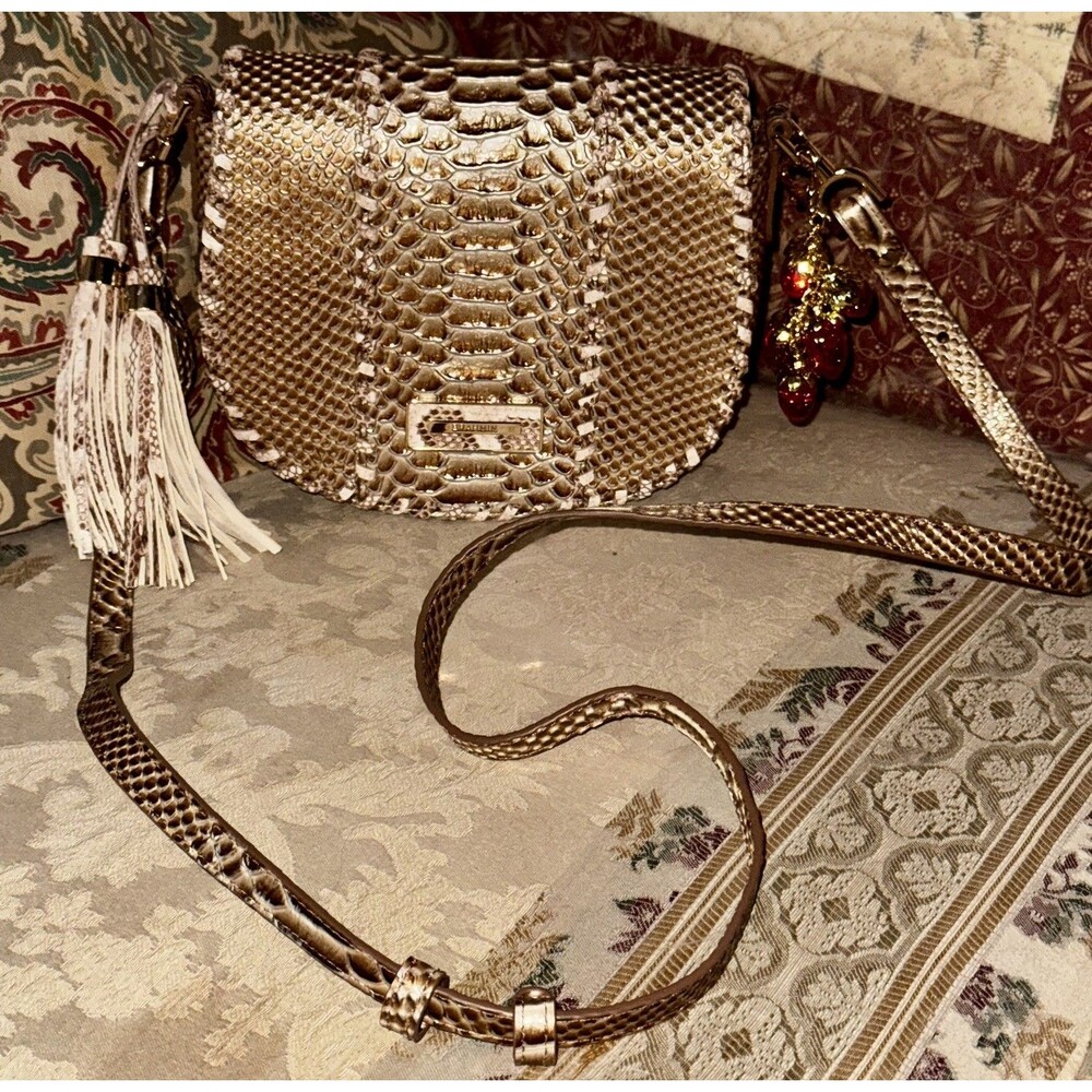 Brahmin Sonny Crossbody with Tassels
